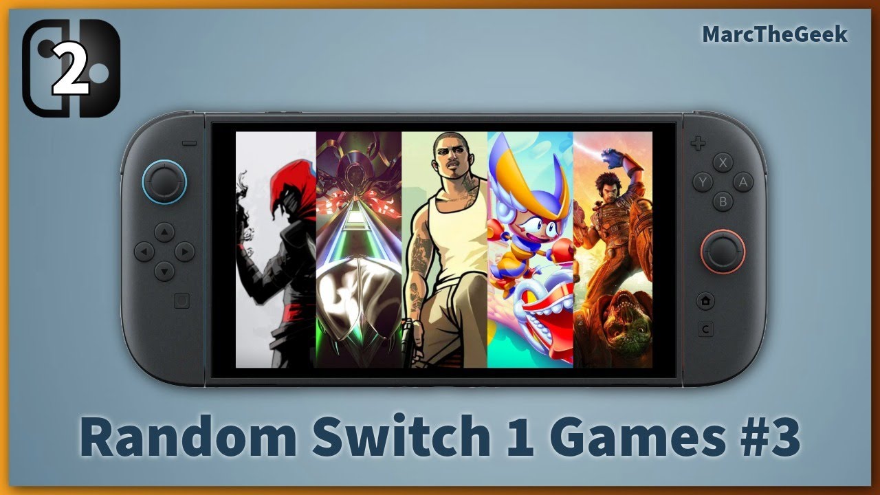 Random Switch 1 Games on Nintendo Switch 2 (Video #3)