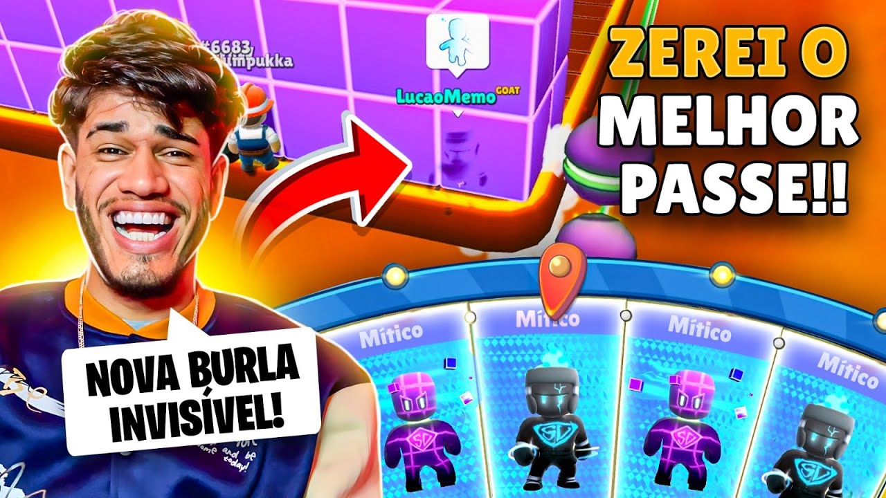 A MELHOR BURLA INVISÍVEL DO STUMBLE GUYS!