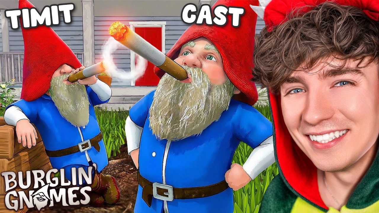 THE EVIL DWARFS ARE ON THE LOOSE?! 😂 | Burglin Gnomes