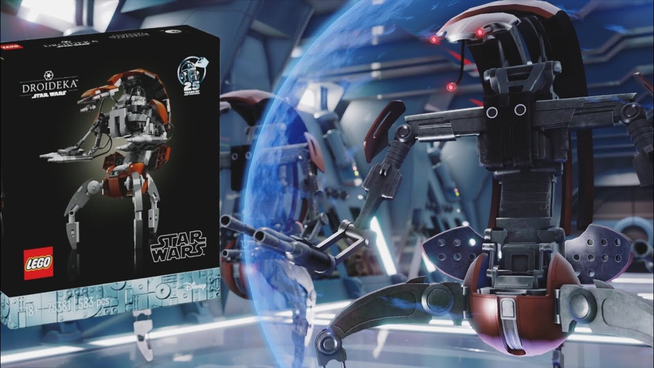 Lego Star Wars 75381 The Droideka Build