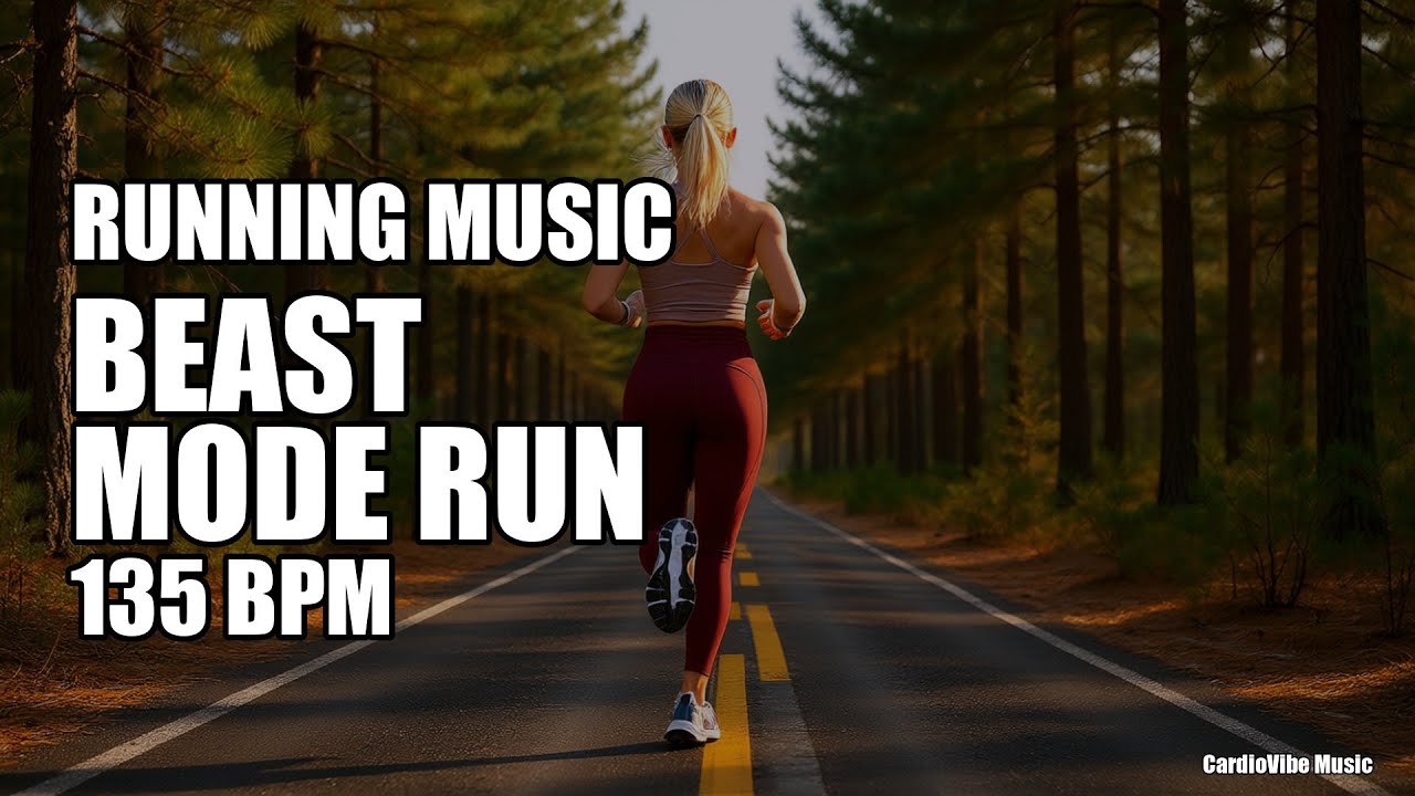 BEAST MODE Running Mix - 135 BPM Electro Pop Music