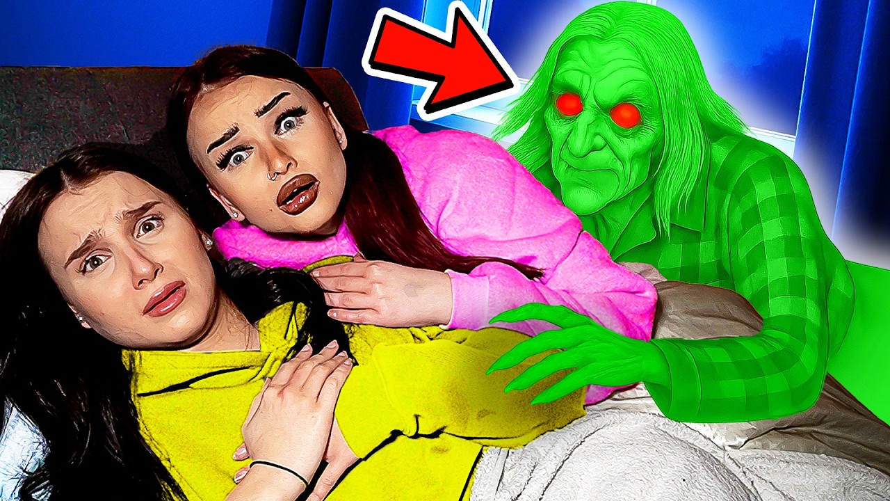 HORROR-GEIST OMA in Alinas Bett ! 😫🩸(Angst) - Celina