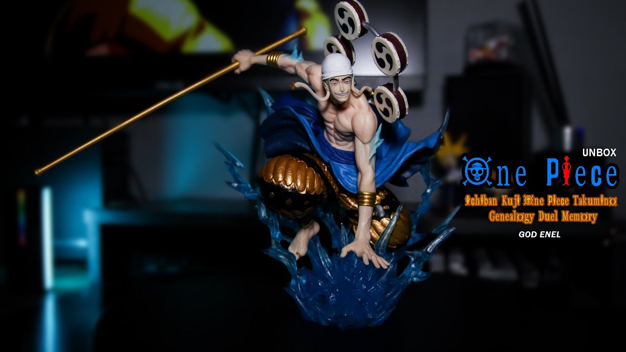 Ichiban Kuji One Piece Takumino Genealogy Duel Memory God Enel (B Prize) | Unboxing & Overview