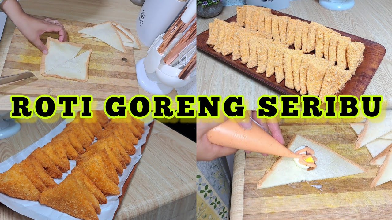 ROTI GORENG SERIBU #idejualan #rotigoreng #jualanonline #irtproduktif #niahermanto #jajanankekinian