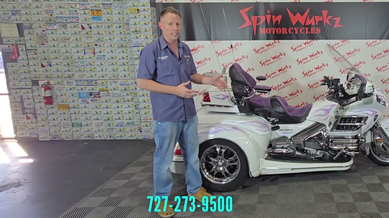 2004 Honda Goldwing Motor Trike for sale at SpinWurkz 727-273-9500