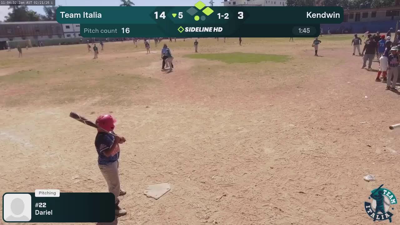 Team Italia vs Team Kendwy. Cat. 9-10 (2026.02.21)