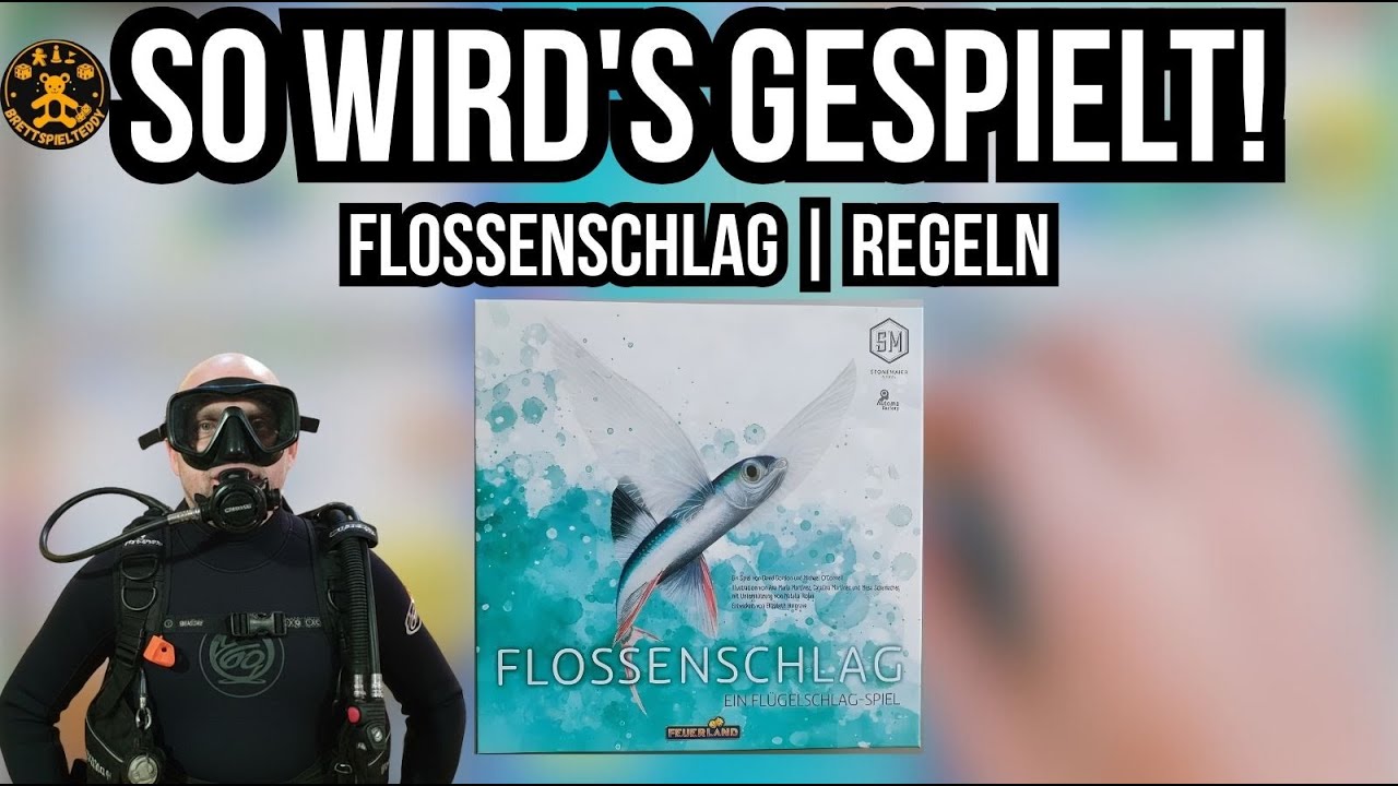 Flossenschlag richtig spielen - Alle Regeln erklärt