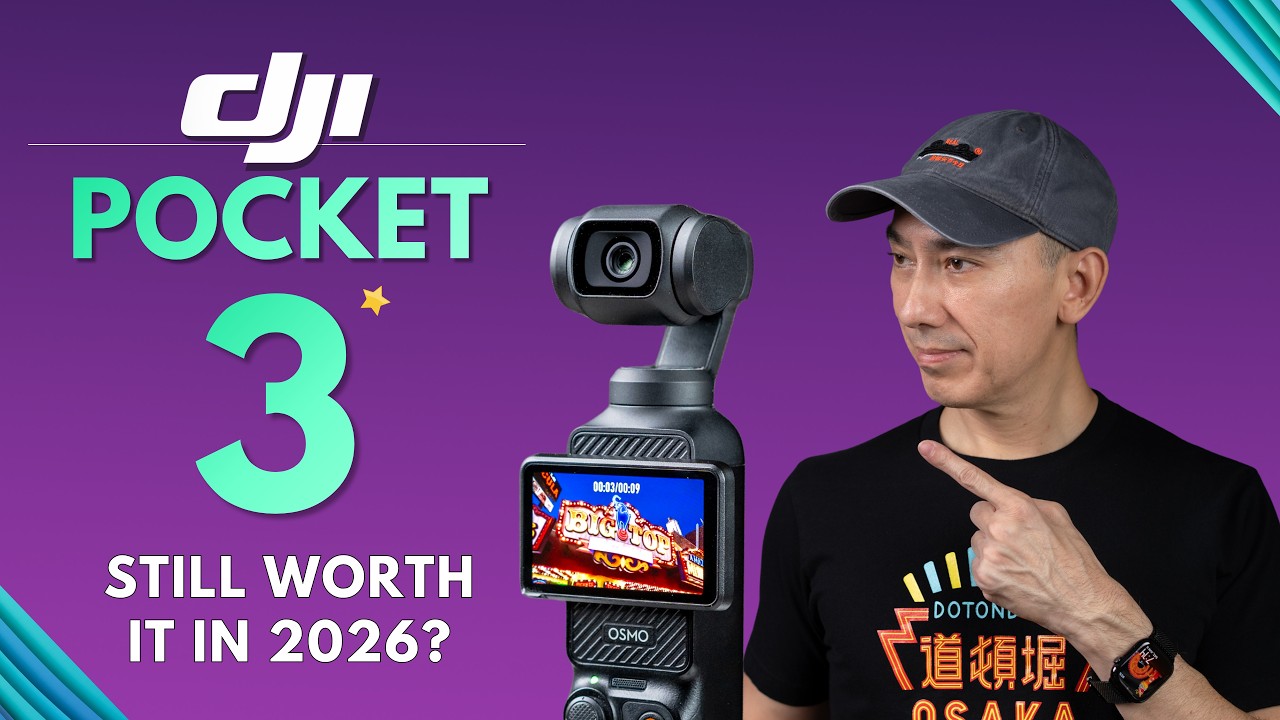 DJI Osmo Pocket 3: Still a Good Vlogging Camera in 2026 Instead of the Pocket 4?