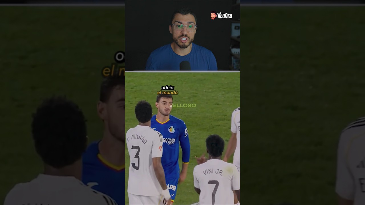 Leitura Labial do VINI JR x JUAN durante o jogo do Getafe x Real Madrid