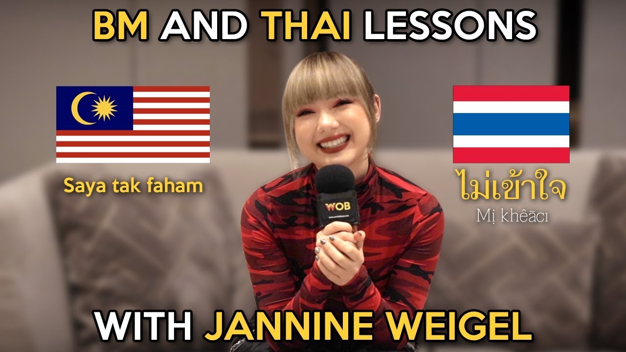 Bahasa Malaysia and Thai Lessons with Jannine Weigel