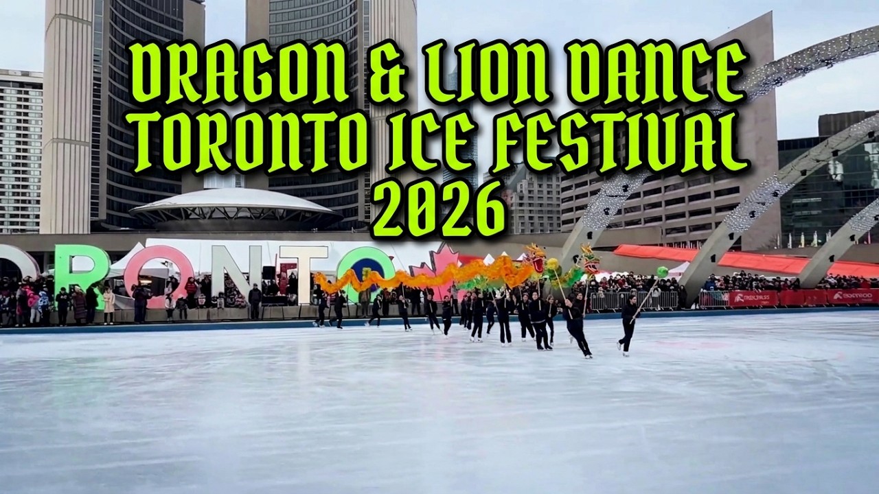 🐉🦁🧧⛸️ Skate & Celebrate: Dragon and Lion Dance in Toronto Spring Festival 2026
