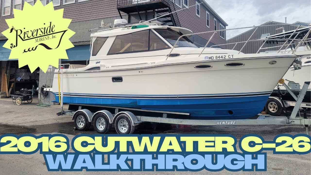 2016 Cutwater C-26 Walkthrough