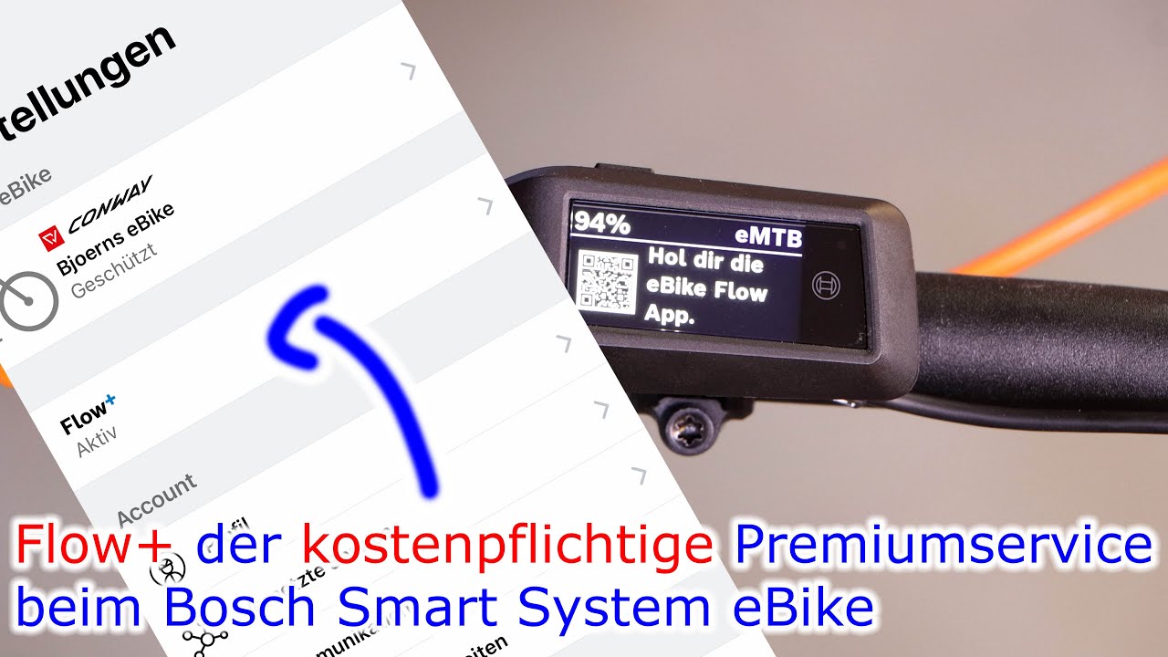 Flow+ der Premiumservice beim Bosch SmartSystem eBike