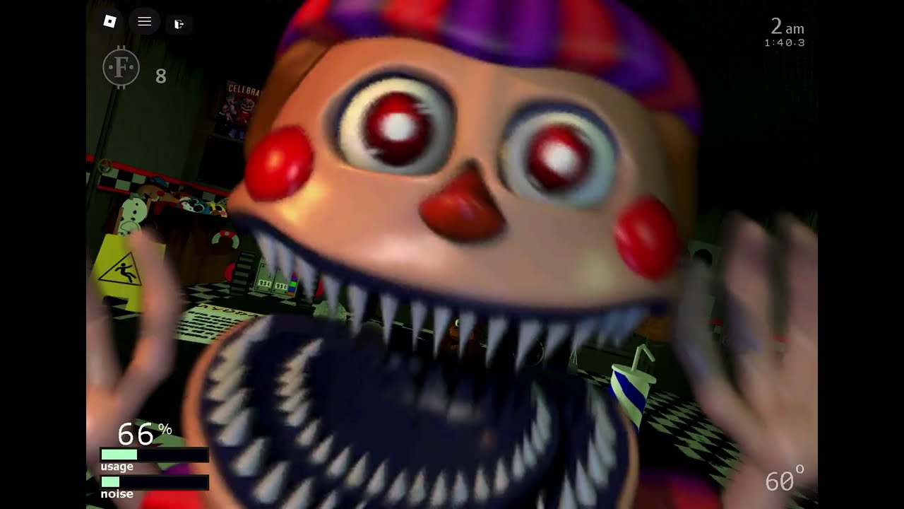 Jugando ultímate custom nigth en roblox (con puro ballon boy JJ) #ballonboy #ballonGirl