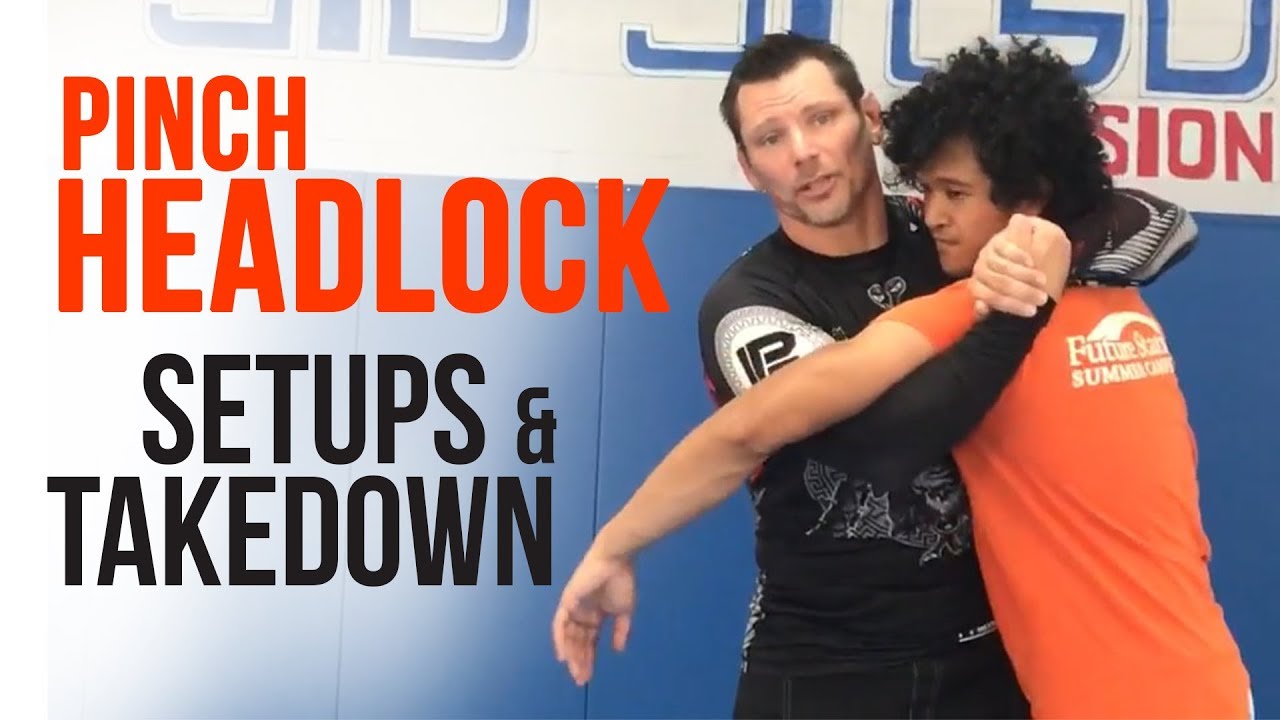 Pinch Headlock Control for Grappling and Wrestling.