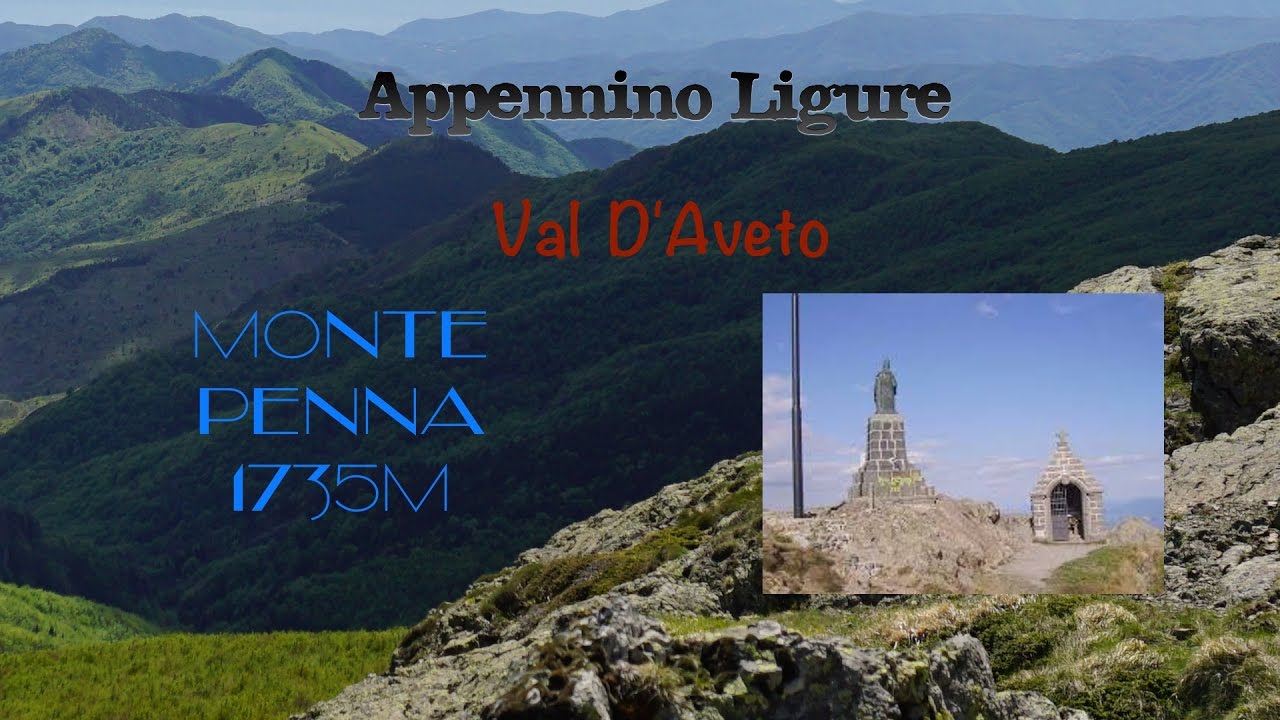 Monte Penna 1735 m Appennino ligure [fullhd] #michemola