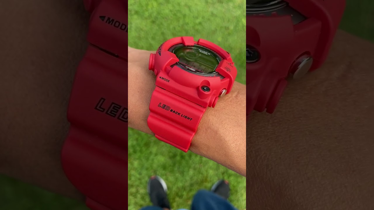 30th anniversary red Frogman #gshock #gw8230nt #frogman