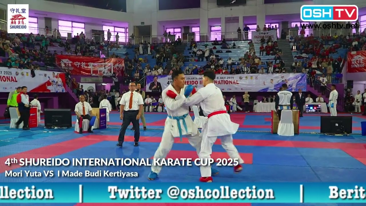 Mori Yuta (JPN) Vs Budi Kertiyasa (BALI) - 4th Shureido International Open Karate Cup 2025