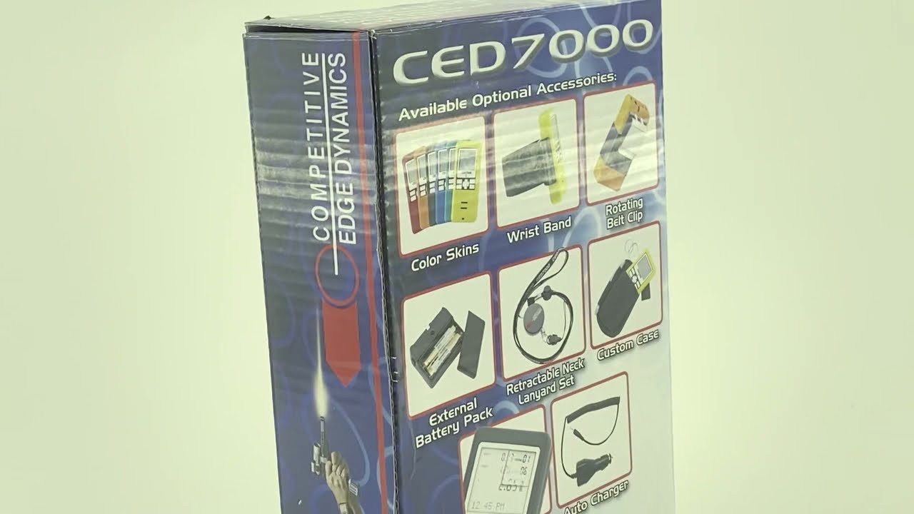 Стрелковый таймер CED 7000. Распаковка. Обзор.