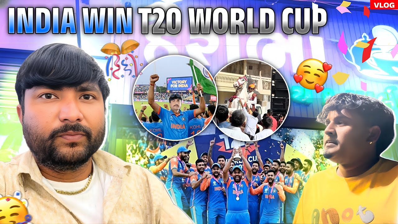 INDIA🇮🇳WIN T20 WORLD CUP 2026 //Lalbha #gujarativlog #gujaraticomedi #t20worldcup 