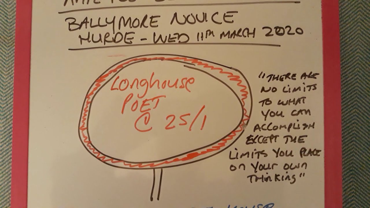 Cheltenham Festival 2020 Ante Post Bet-Ballymore Novice Hurdle-Horse Racing Bet