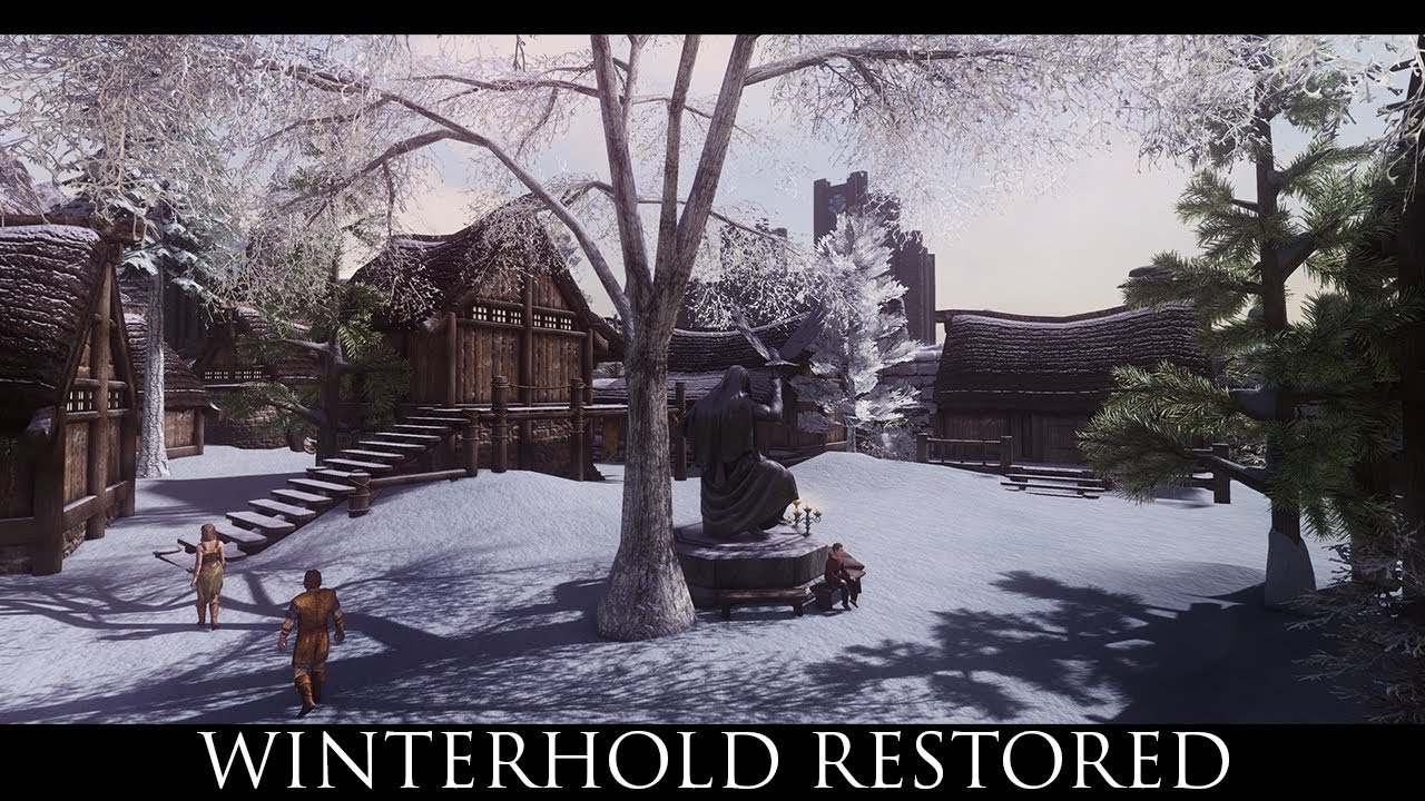 Skyrim SE Mods: Winterhold Restored