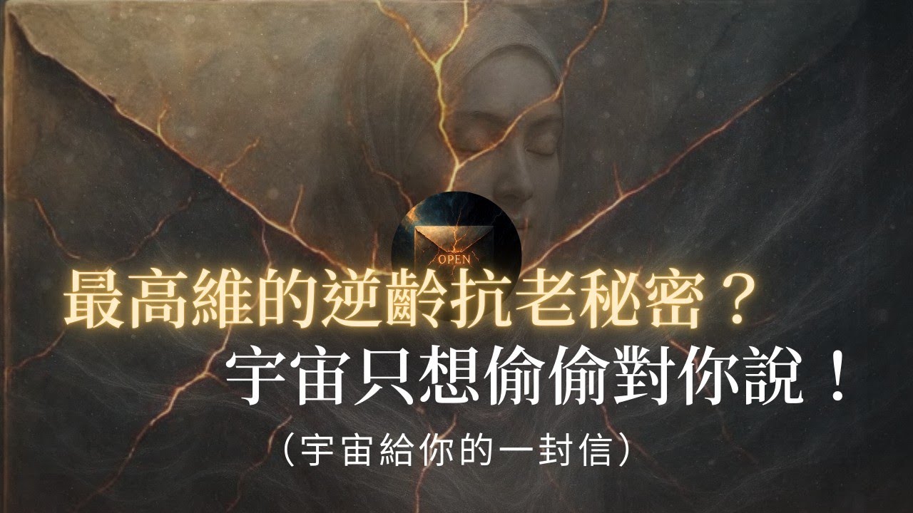 最高維的逆齡抗老秘密？揭露逆轉端粒體和松果體老化的真相！【 宇宙給你的一封信 】