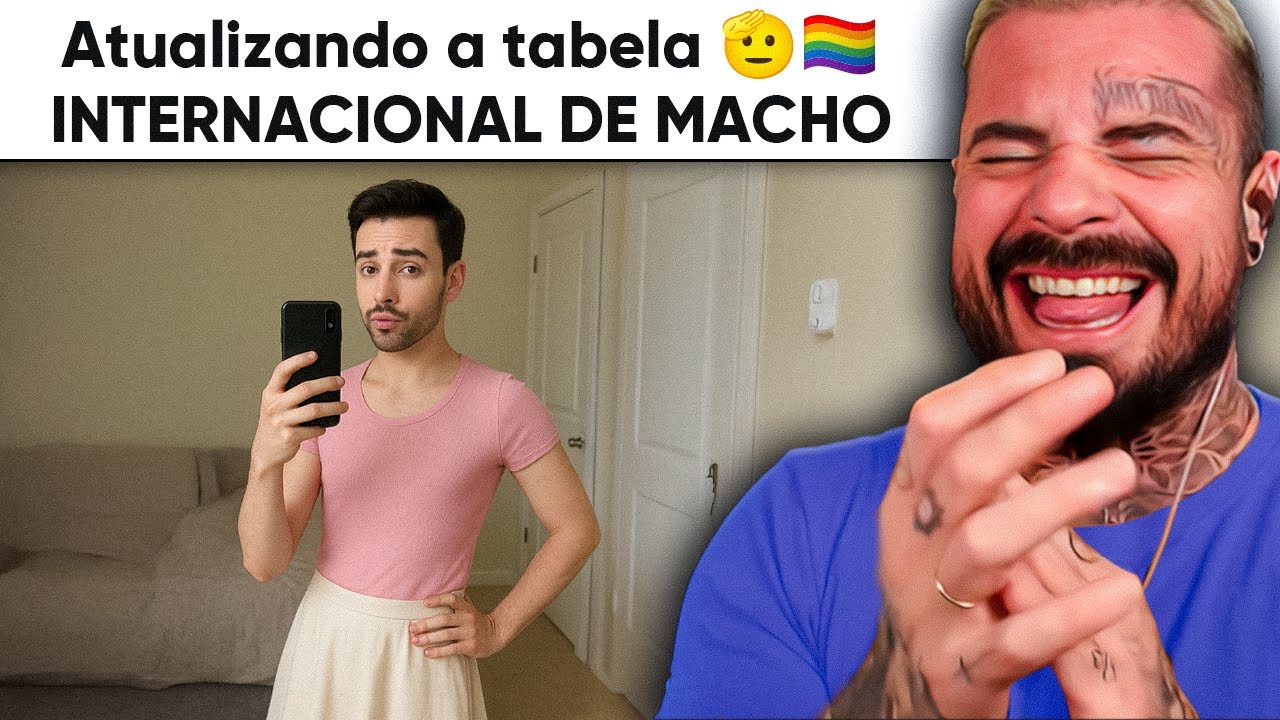 atualização da TABELA INTERNACIONAL de MACHO | react MEMES