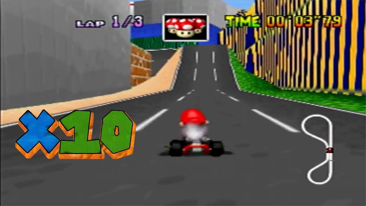 Mario Kart 64 but its 10 X bigger is it possible?