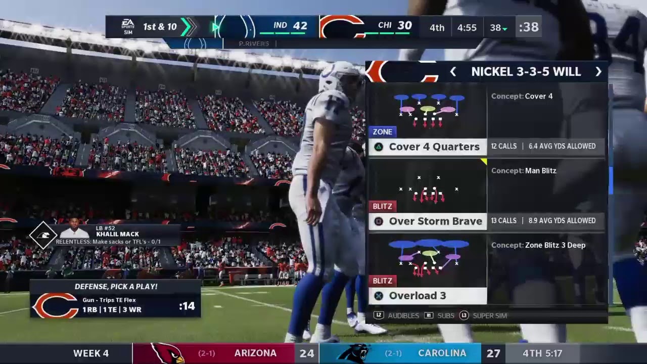 Madden 21  Bears Franchise Year 1