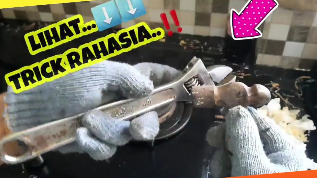 🔴this is the secret!! a rusty, jammed wrench can be turned smoothly!!