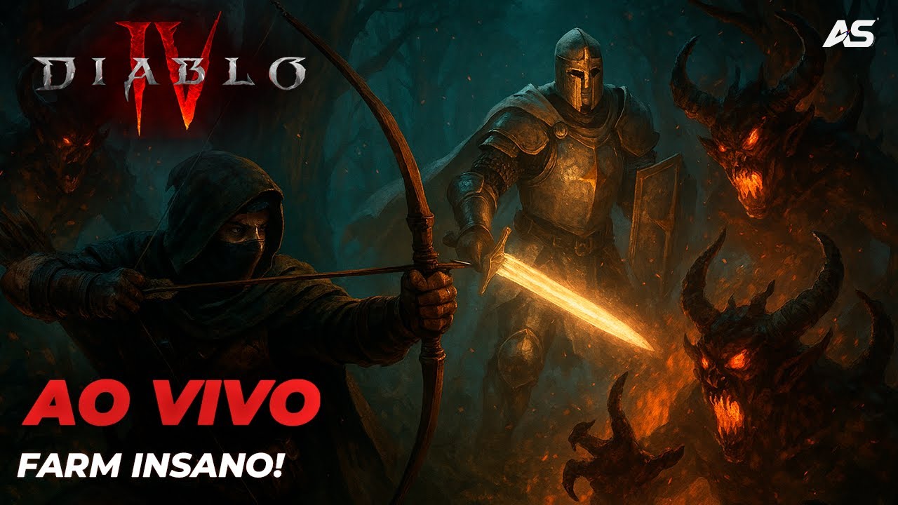 Diablo 4 Temporada 11: Farm insano - Em Busca da Build Perfeita | Paladino & Rogue.