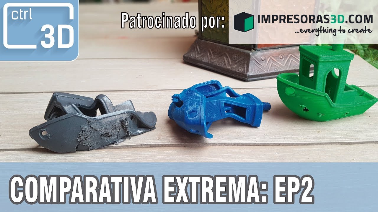 ABS VS PLA Sakata 870 | COMPARATIVA EXTREMA | Ep2 | Video en Español