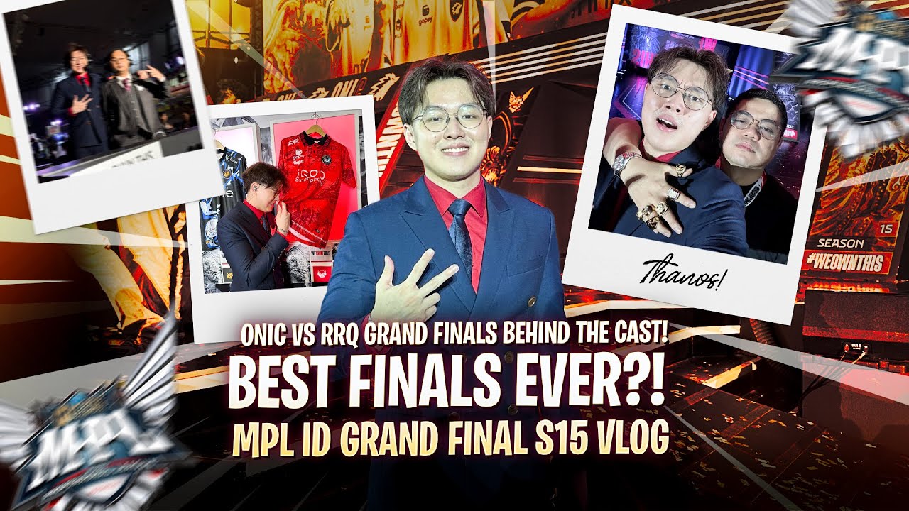 ONIC vs RRQ GRAND FINALS BEHIND THE CAST! BEST FINALS EVER?! MPL ID S15 Grand&nbsp;Final&nbsp;Vlog