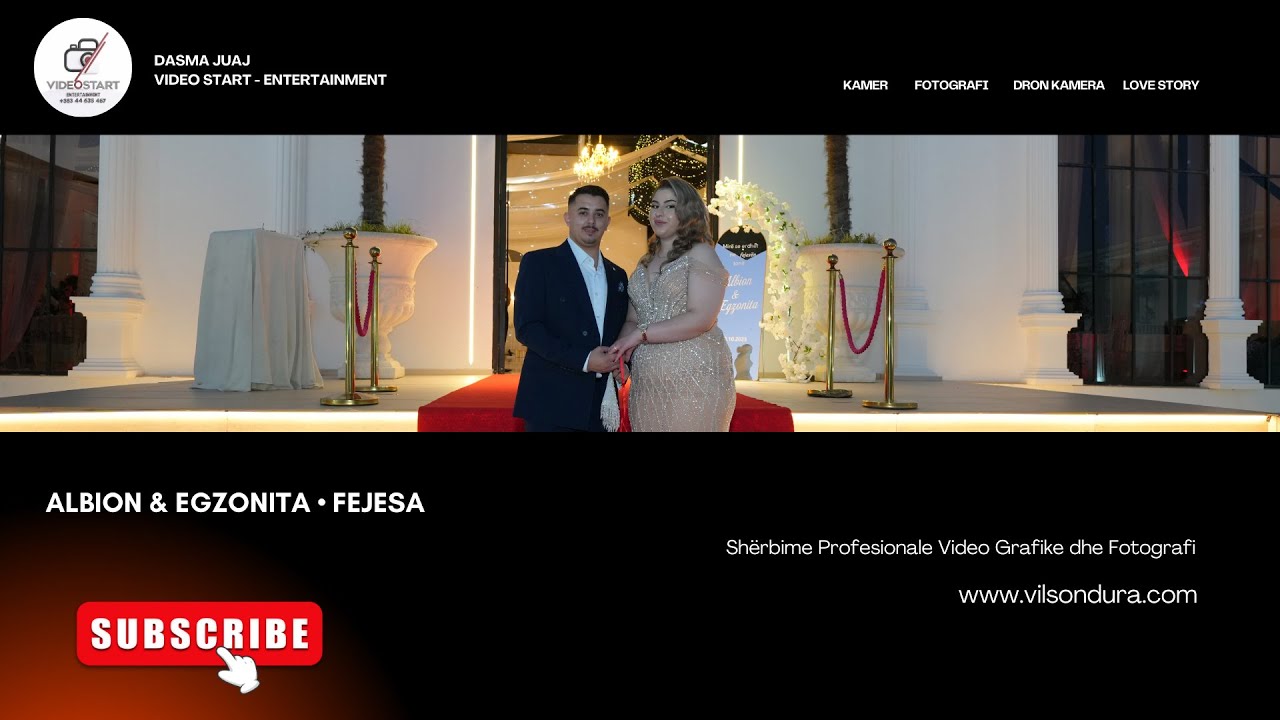LIVE 1 - Albion & Egzonita &bull; Fejesa - Video Start - Entertainment