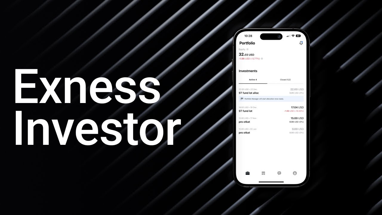 EXNESS INVESTOR APP | How to get started with hassle-free INVESTMENTS