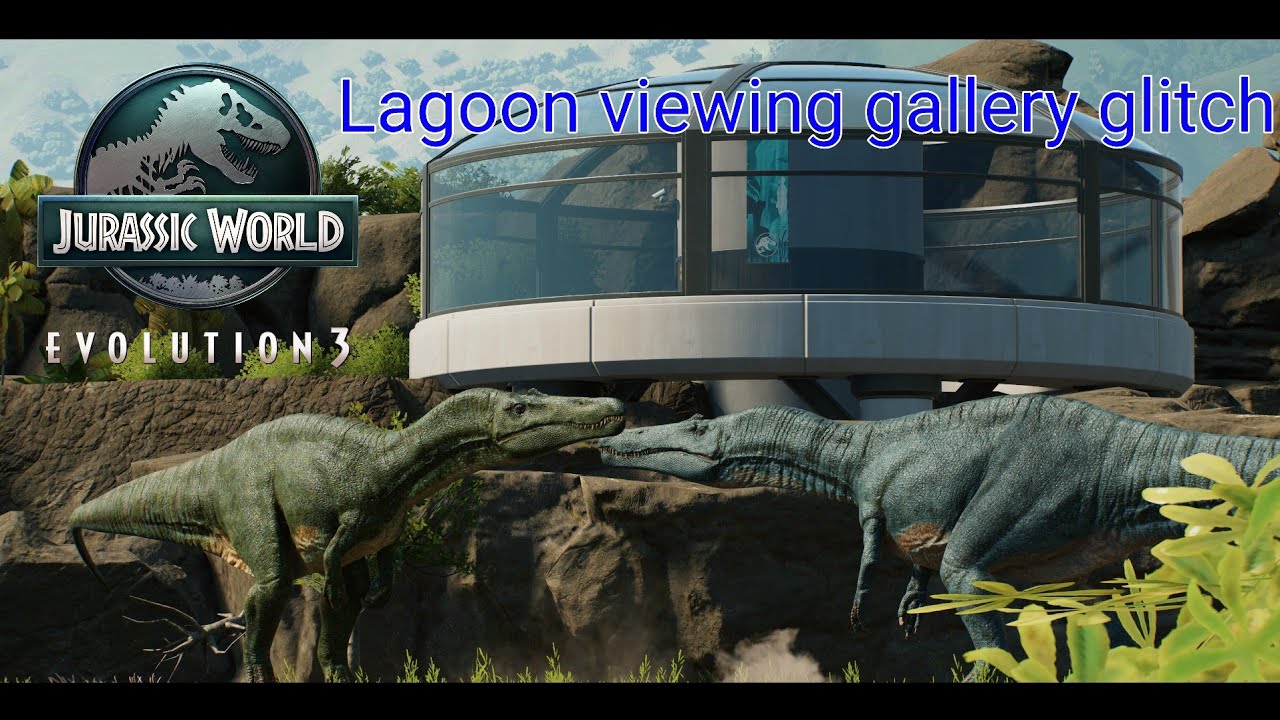 Jurassic World Evolution lagoon viewing gallery glitch!