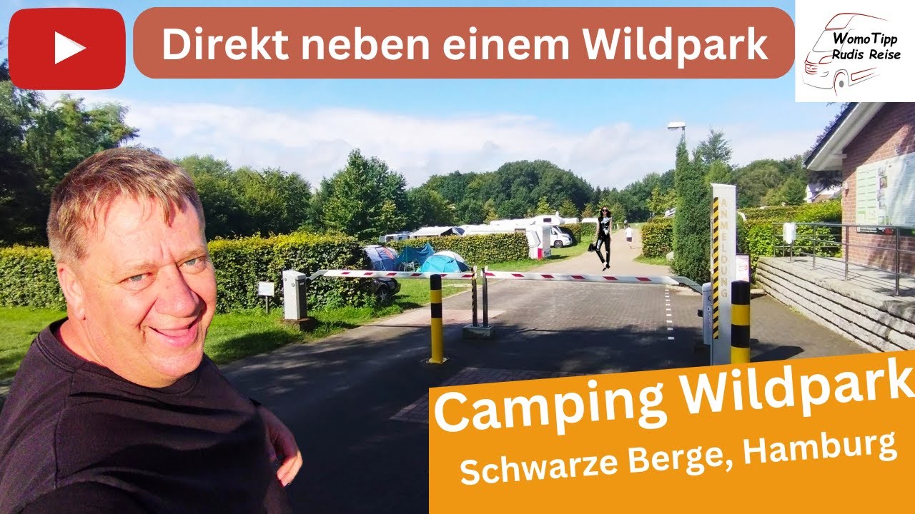 Camping Wildpark: südlich von Hamburg - Stellplatz mit Wildpark nebenan