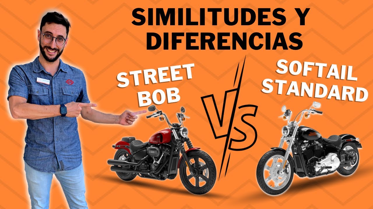STREET BOB vs SOFTAIL STANDARD ¿Cuál escogerías?🤔 I Harley Davidson Alicante