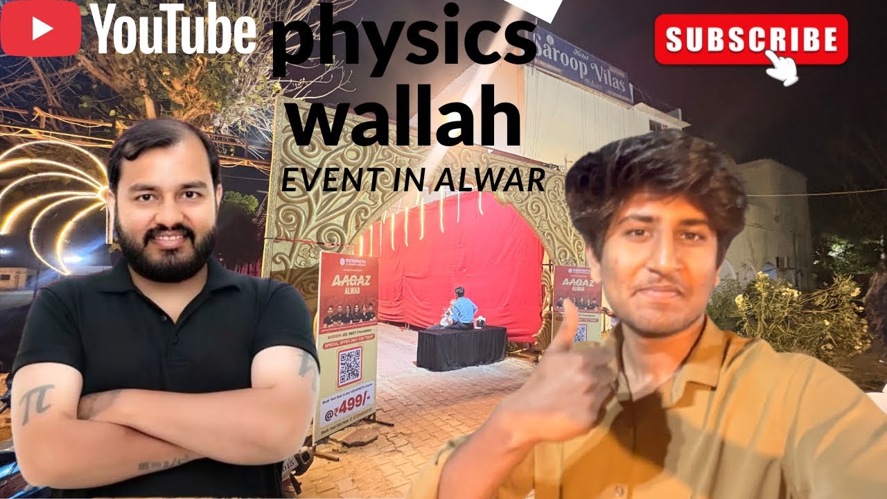 Aaj hum mile physics wallaah ke sabhi Teachers se bhot maja aaya guyss 🤌🏻🌷