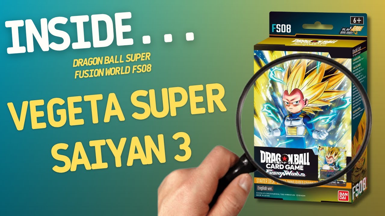 Dragon Ball Fusion World Vegeta (Mini) Super Saiyan 3 FS08 | Inside with Jo&atilde;o Ricardo Ep800