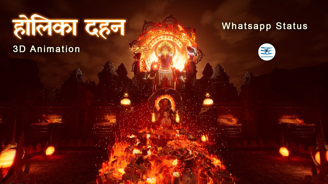 Holika Dahan Whatsapp Status 2025