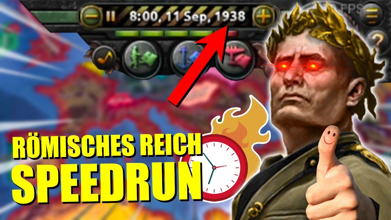 🤯 Bis 1938 mit ITALIEN gewinnen! (kein Clickbait) Römisches Reich Speedrun 🕒🔥 Hearts of Iron 4