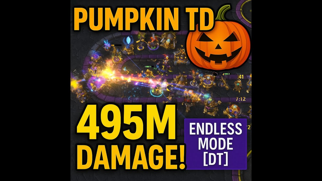 495M Pumpkin TD Endless