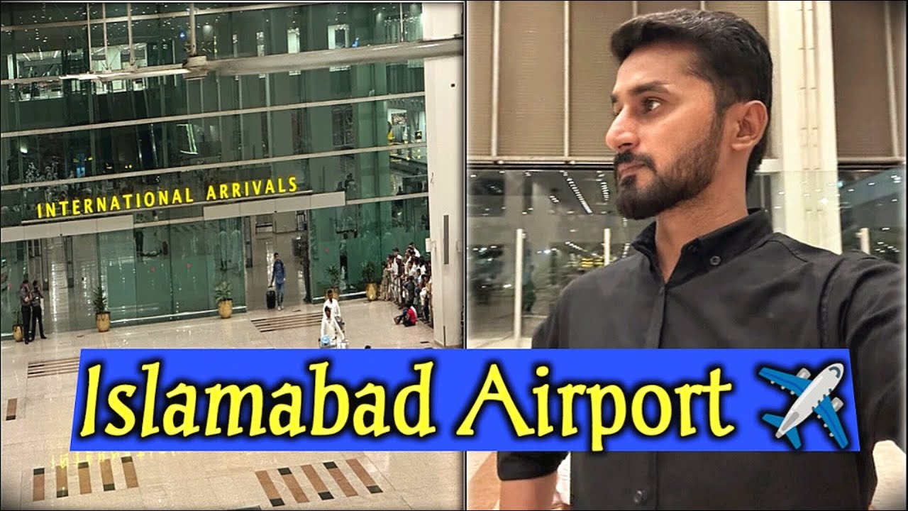 At islamabad Airport 🛩️