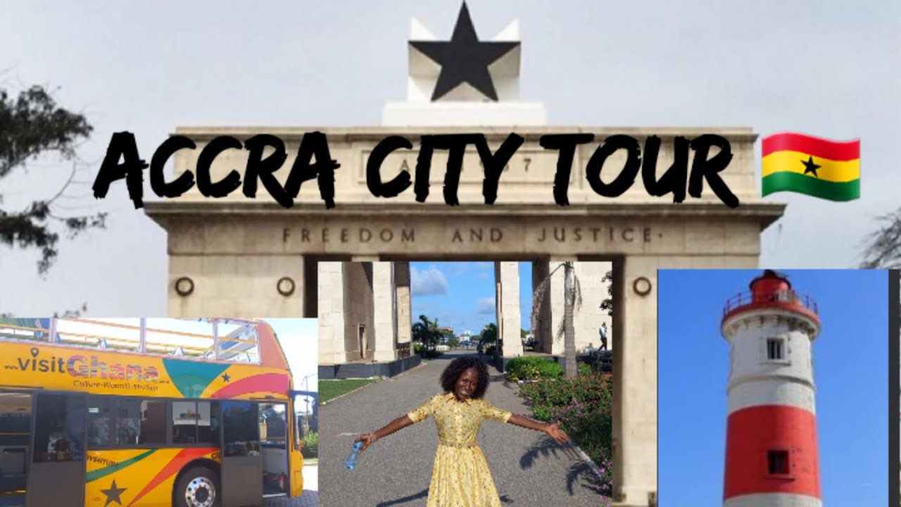 Accra City Tour/ Exploring the city of Accra with 