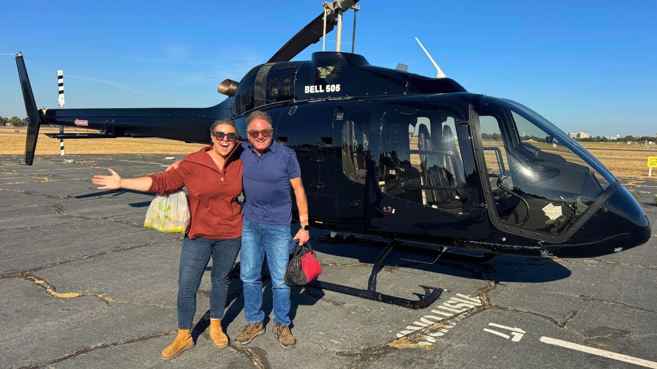 They Flew Us In by HELICOPTER for This Garden Install! 🚁