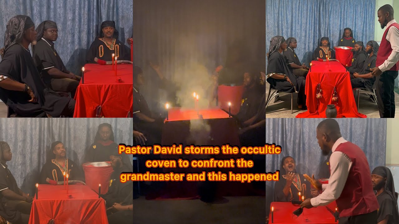 Pastor David storms the occultic coven to confront the grandmaster and this happened