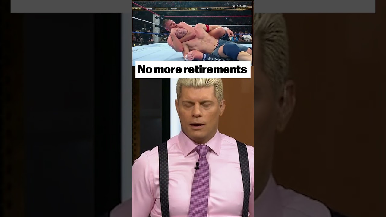 Cody Rhodes is OVER retirements ‘Let’s do debuts’