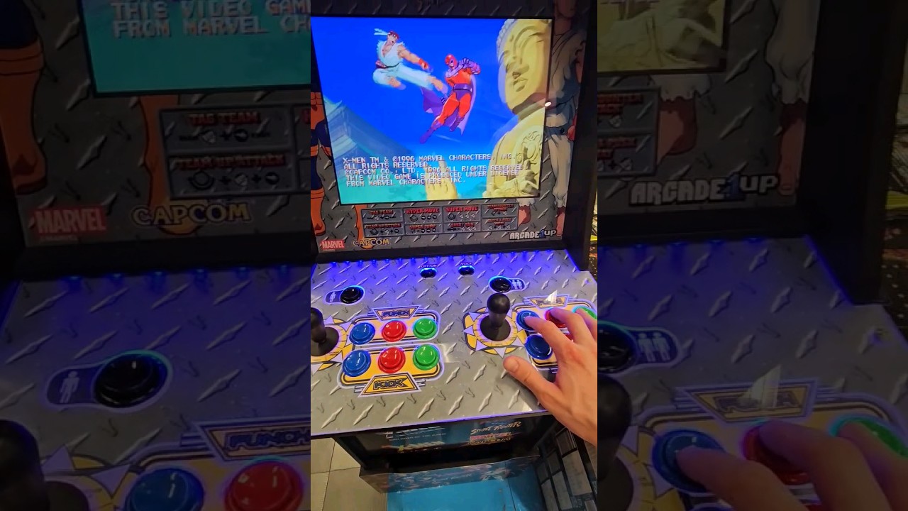 Suddenly found Street Fighter vs X-Men in toys store 